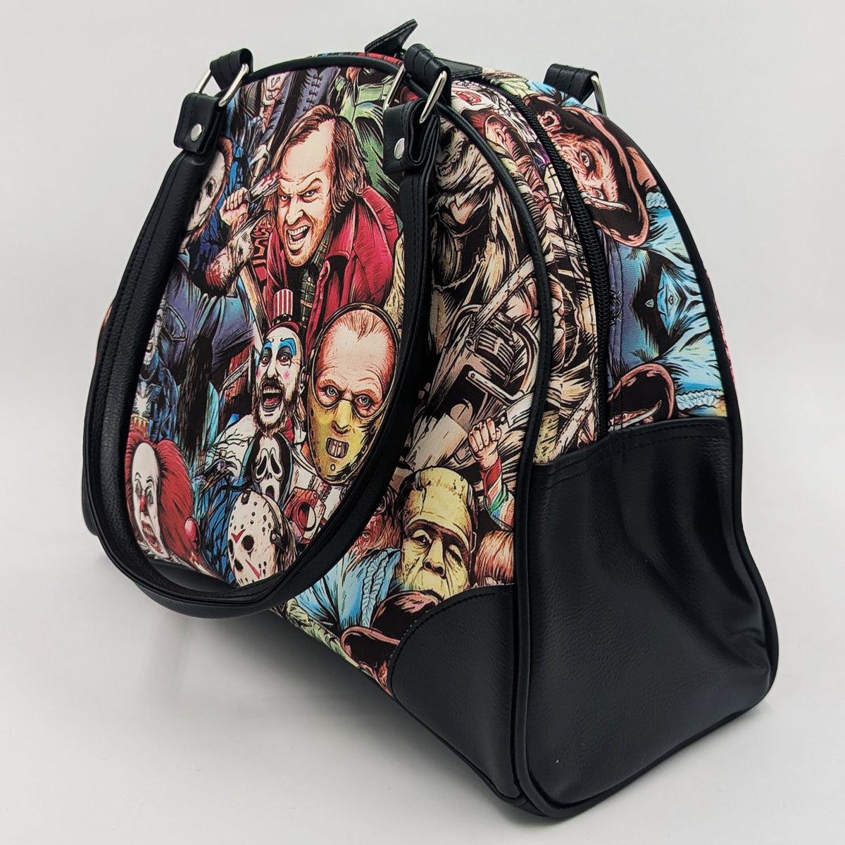 Wholesale ​Horror Collage Purse - Shady Front