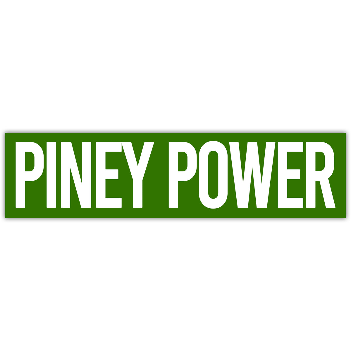 Wholesale ​Piney Power Sticker - Shady Front