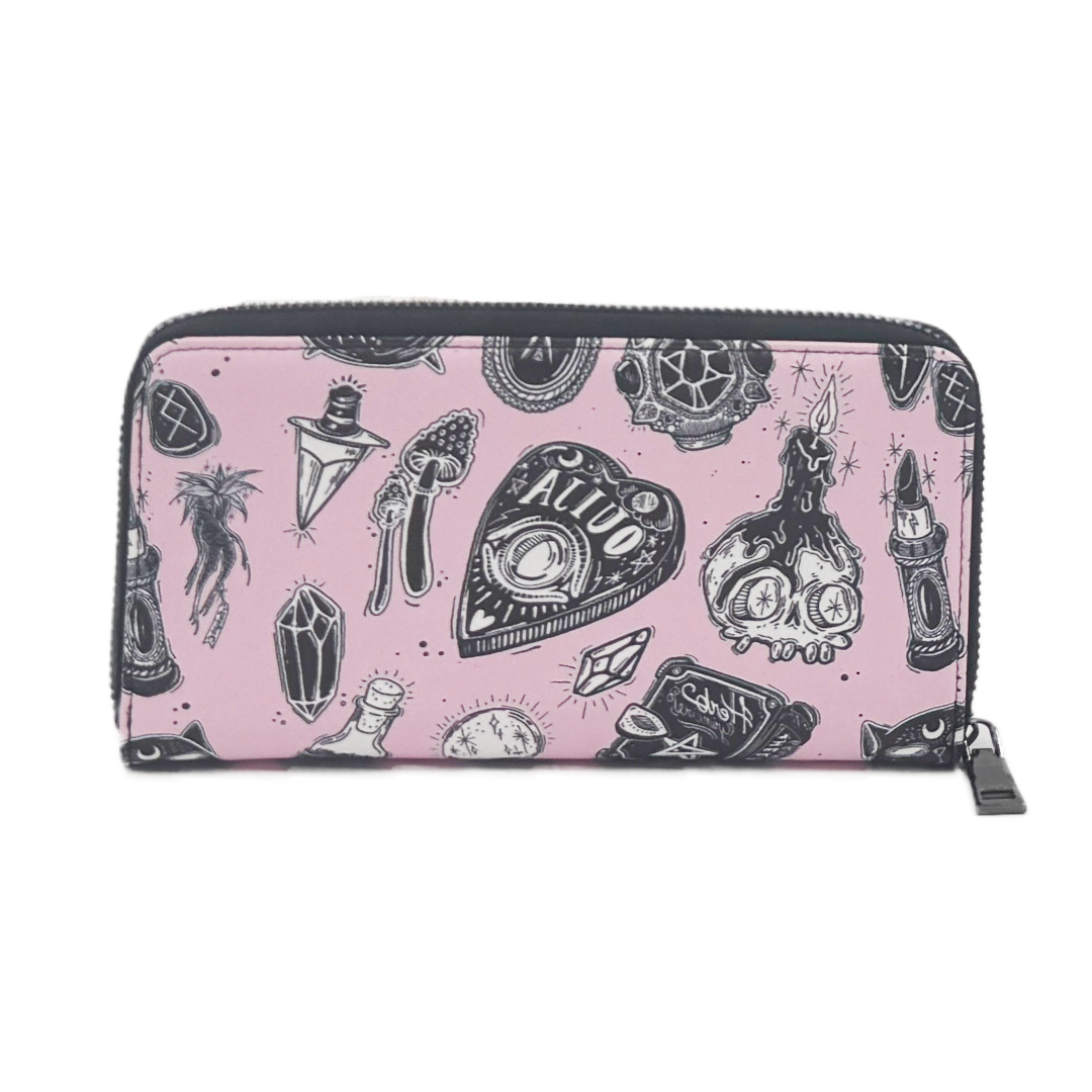 Wholesale ​Spells and Spirits Clutch Wallet - Shady Front