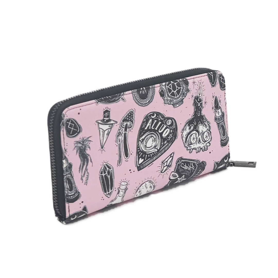 Wholesale ​Spells and Spirits Clutch Wallet - Shady Front