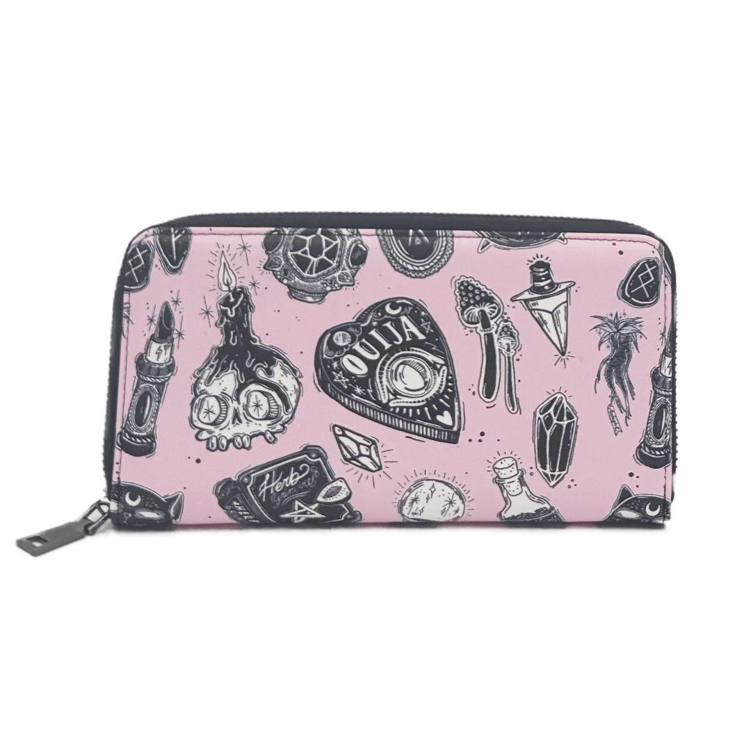 Wholesale ​Spells and Spirits Clutch Wallet - Shady Front
