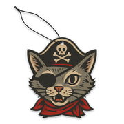 Wholesale ​Pirate Cat Air Freshener - Shady Front