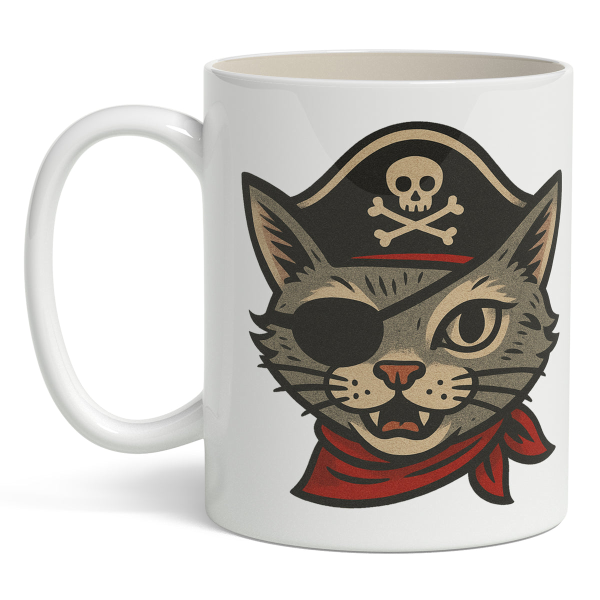 Wholesale ​Pirate Cat Mug - Shady Front