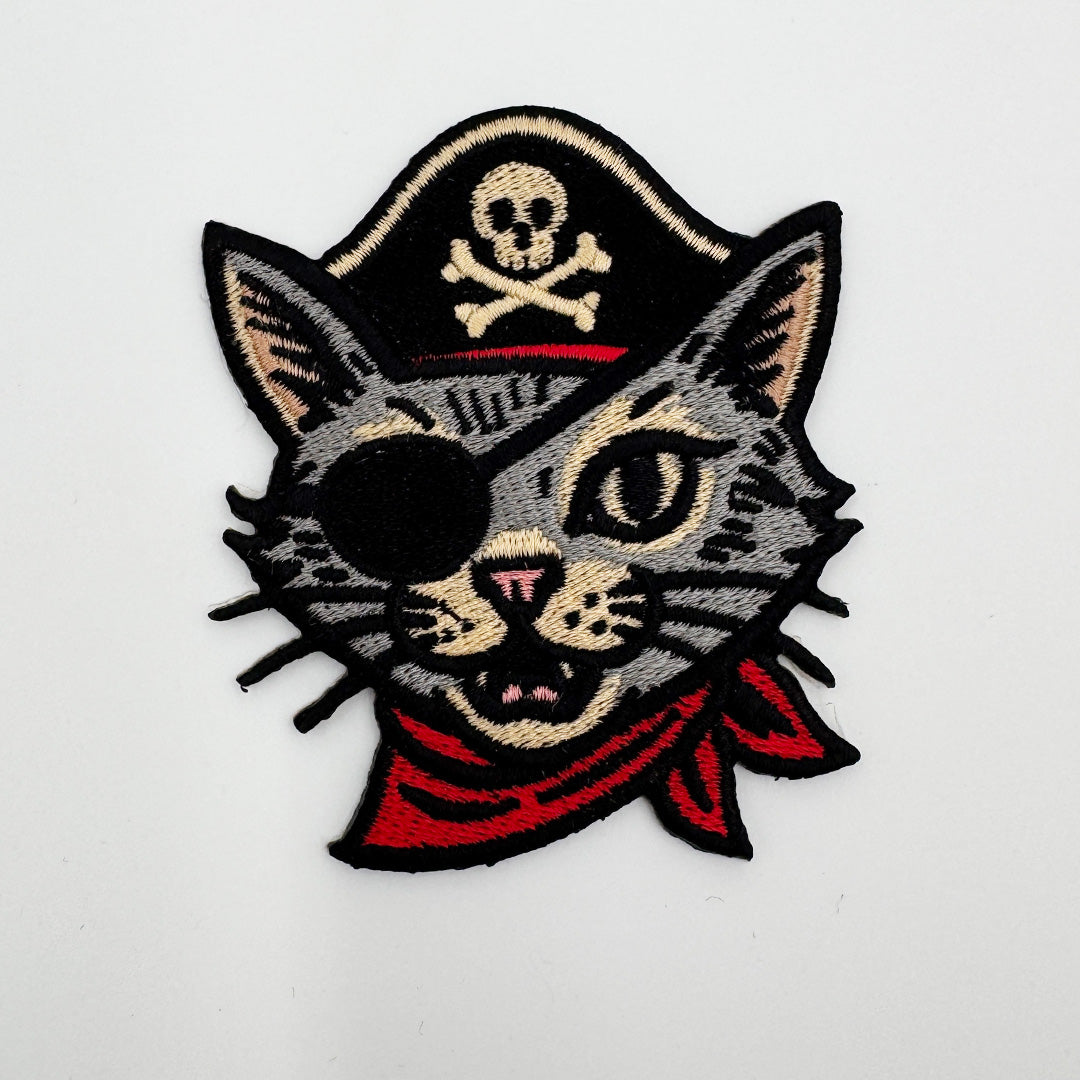 Wholesale ​Pirate Cat Patch - Shady Front