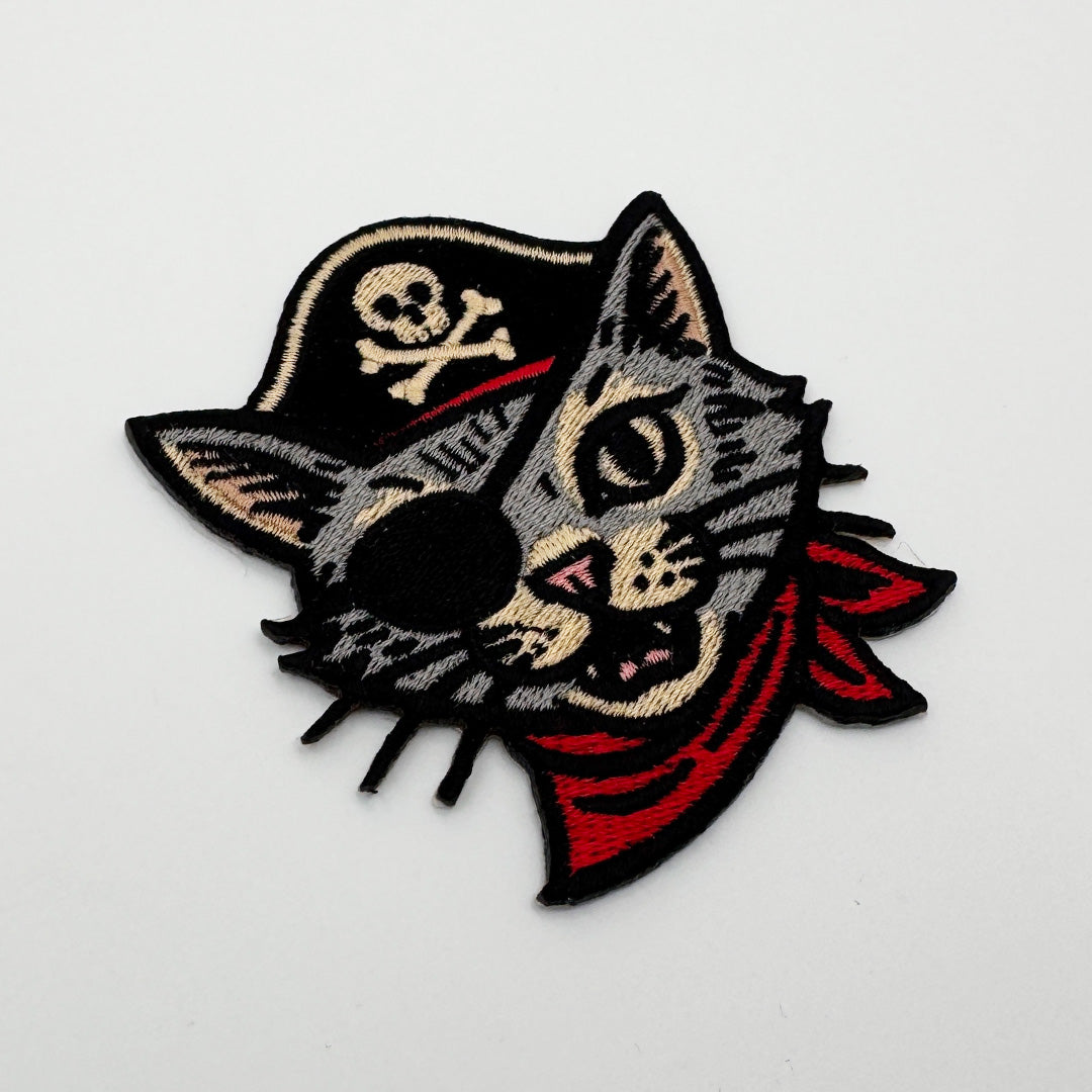 Wholesale ​Pirate Cat Patch - Shady Front