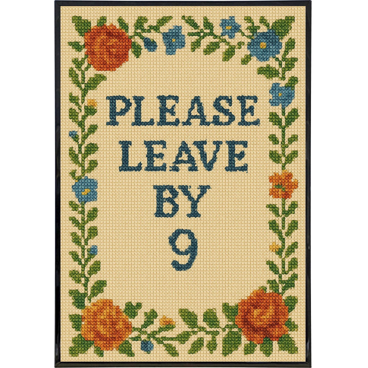 Wholesale ​Please Leave By 9 Poster Print - Shady Front