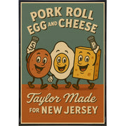 Wholesale ​Pork Roll Egg and Cheese Taylor Made Poster Print - Shady Front