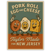Wholesale ​Pork Roll Egg and Cheese Taylor Made Sticker - Shady Front