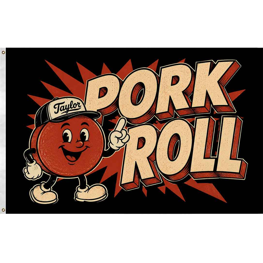 Wholesale ​Pork Roll Forever Flag - Shady Front