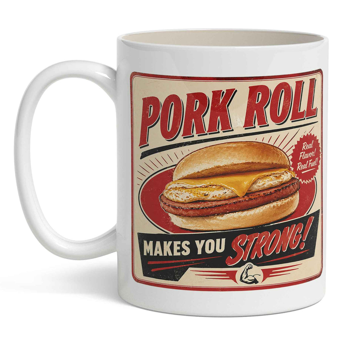 Wholesale ​Pork Roll Makes You Strong Mug - Shady Front