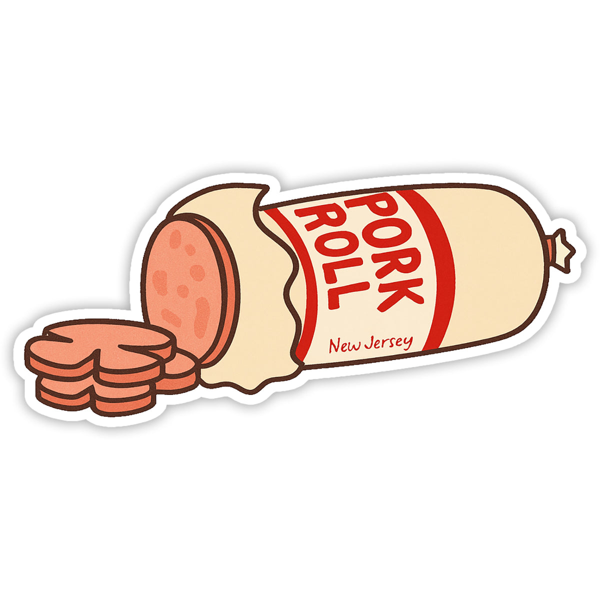 Wholesale ​Pork Roll by the Roll Sticker - Shady Front
