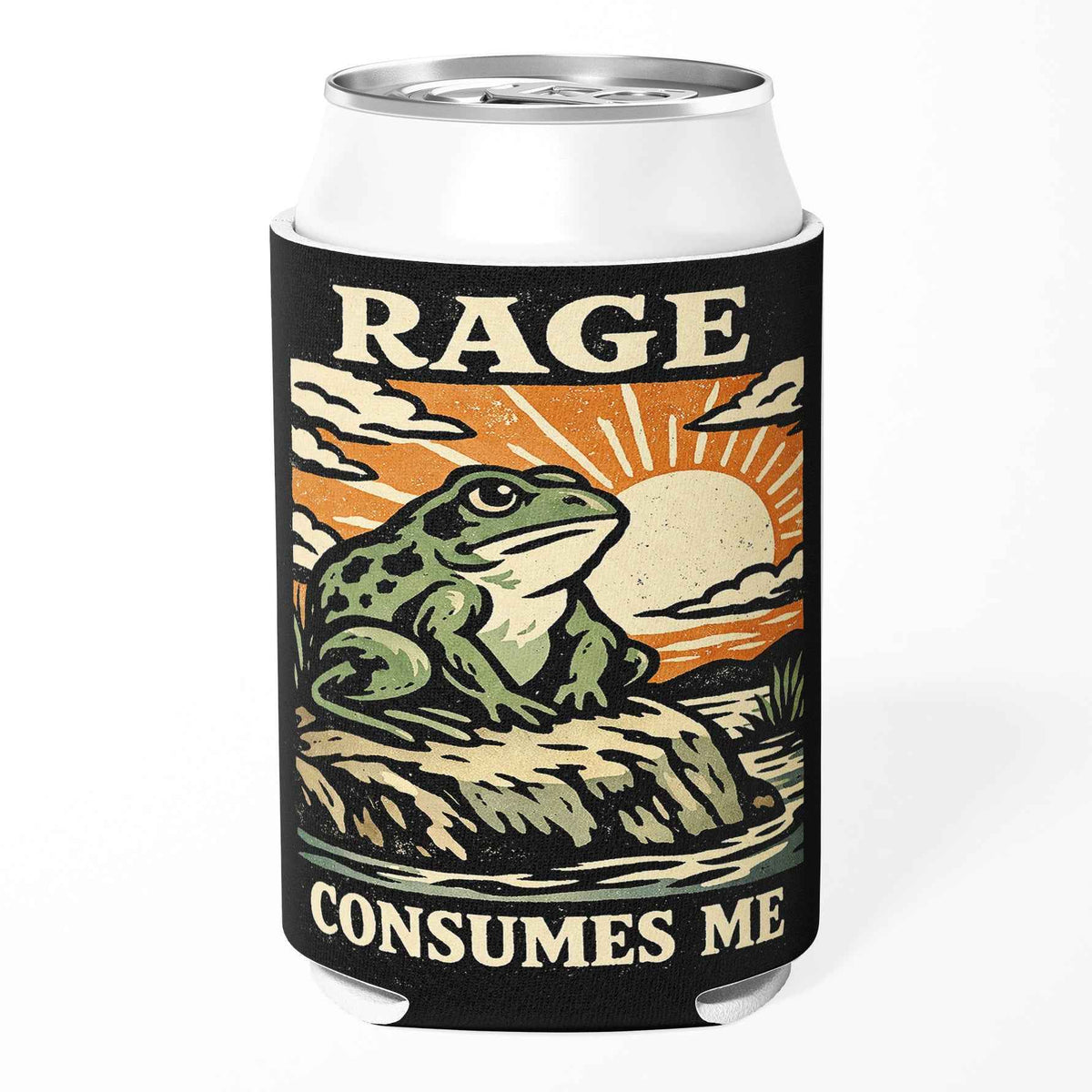 Wholesale ​Rage Consumes Me Can Cooler - Shady Front