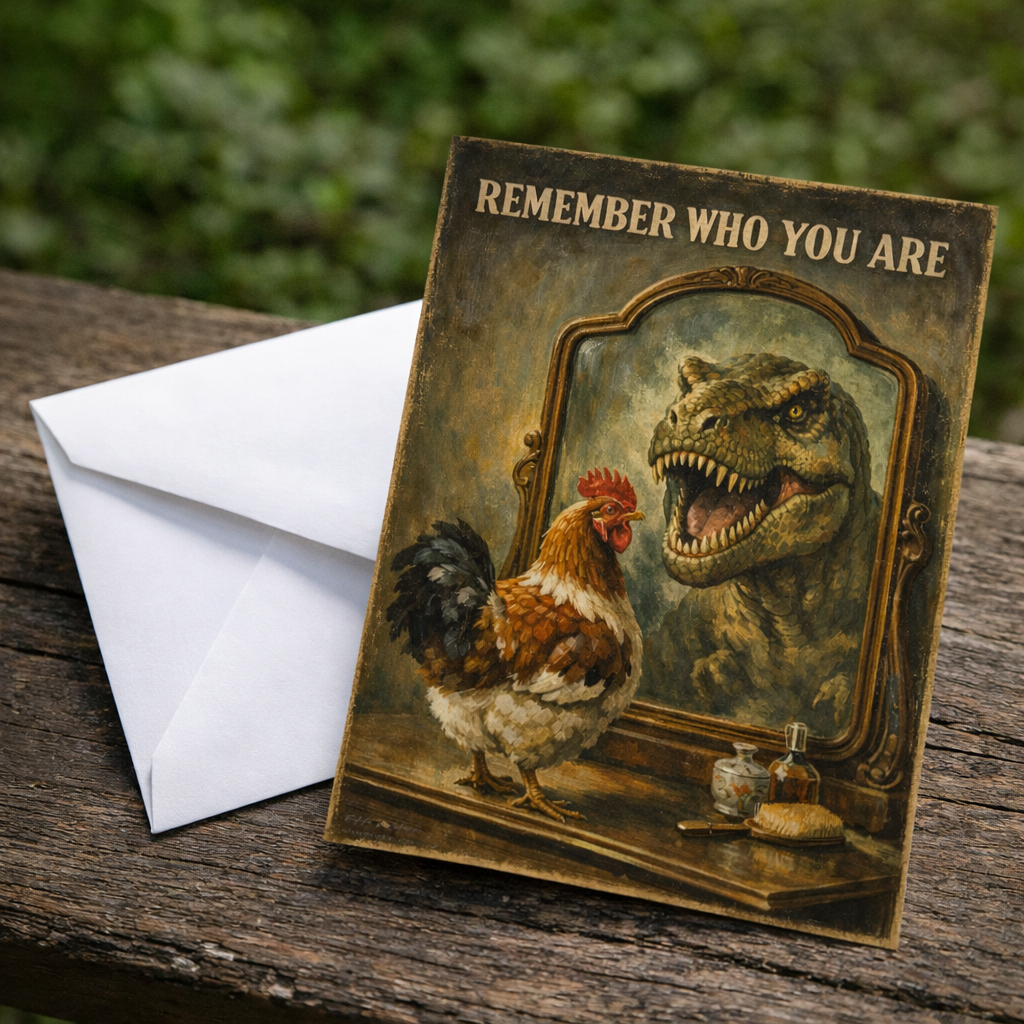 Wholesale ​Remember Who You Are Card - Shady Front