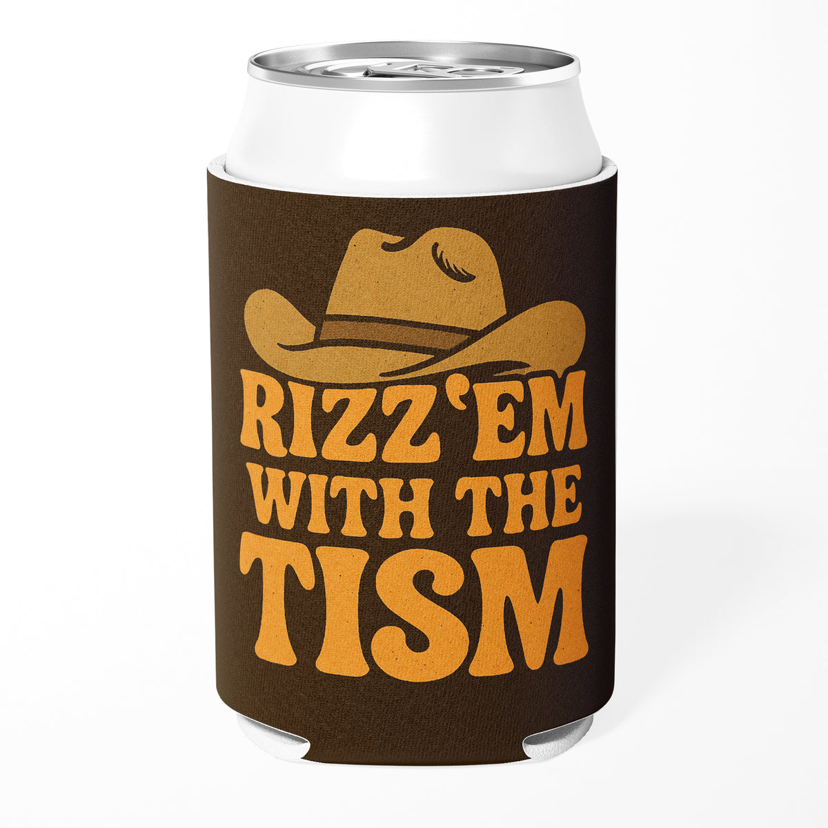 Wholesale ​Rizz 'Em With the Tism Can Cooler - Shady Front