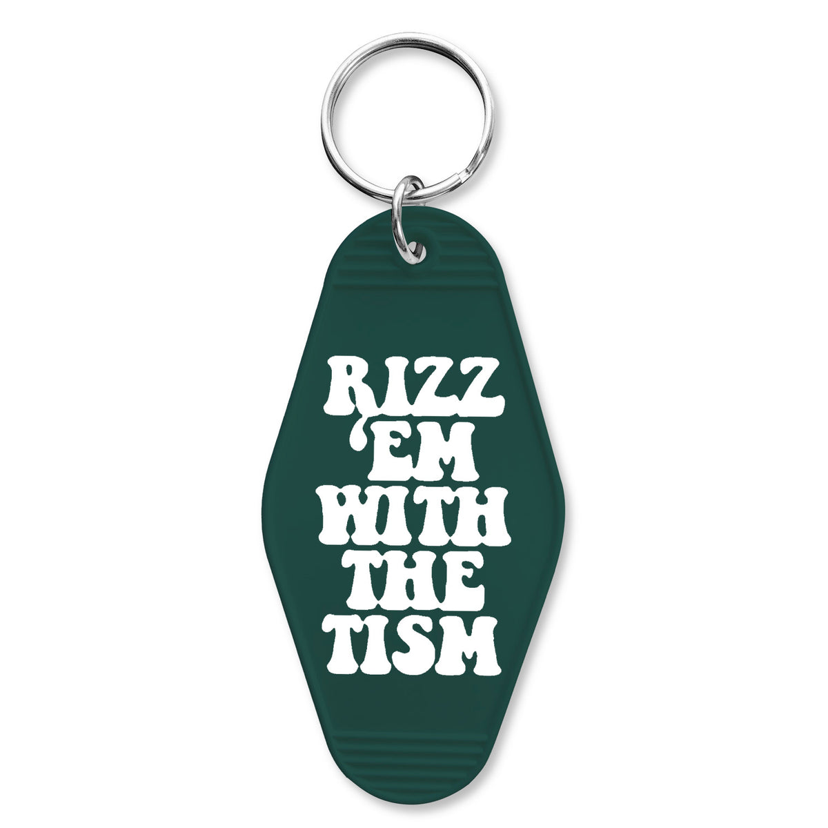 Wholesale ​Rizz 'Em With the Tism Keychain - Shady Front