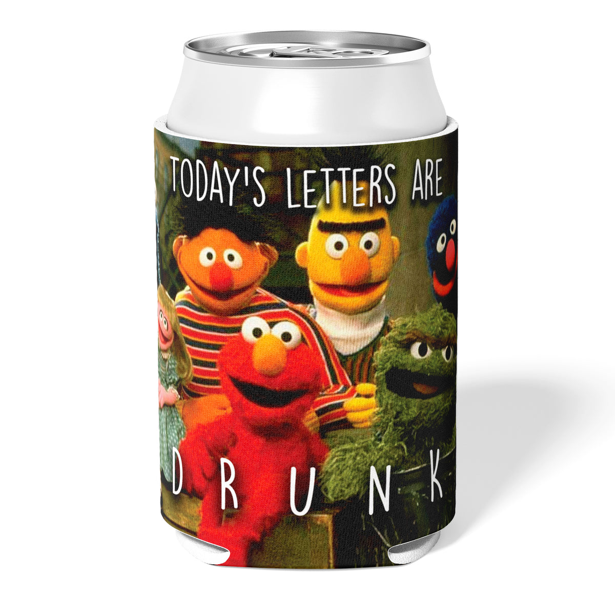 Wholesale ​Today's Letters are DRUNK Can Cooler - Shady Front