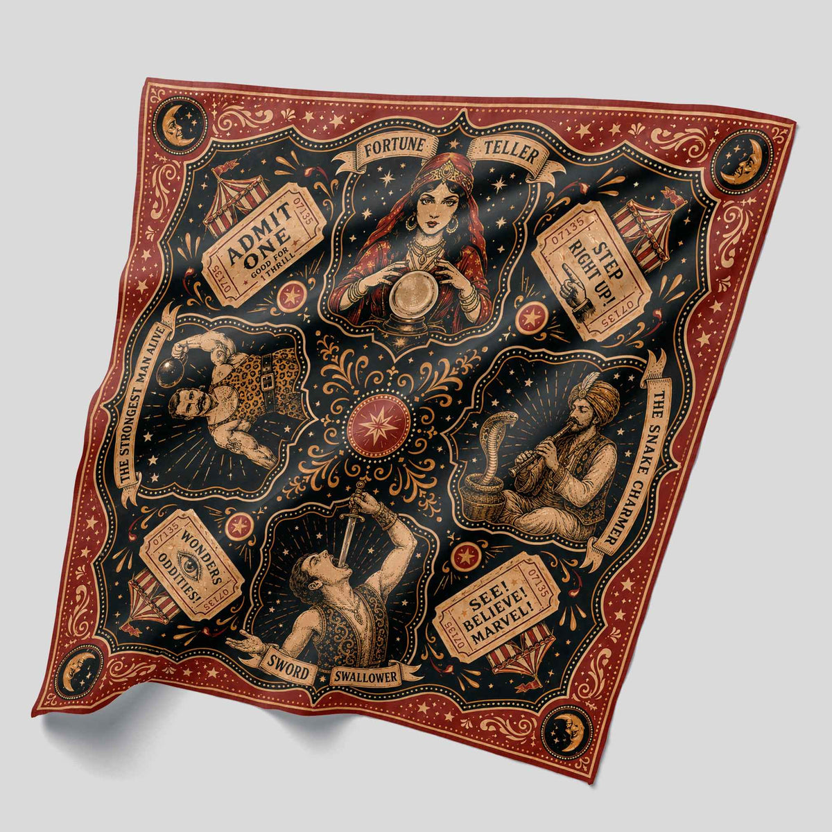 Wholesale ​Sideshow Reverie Bandana - Shady Front