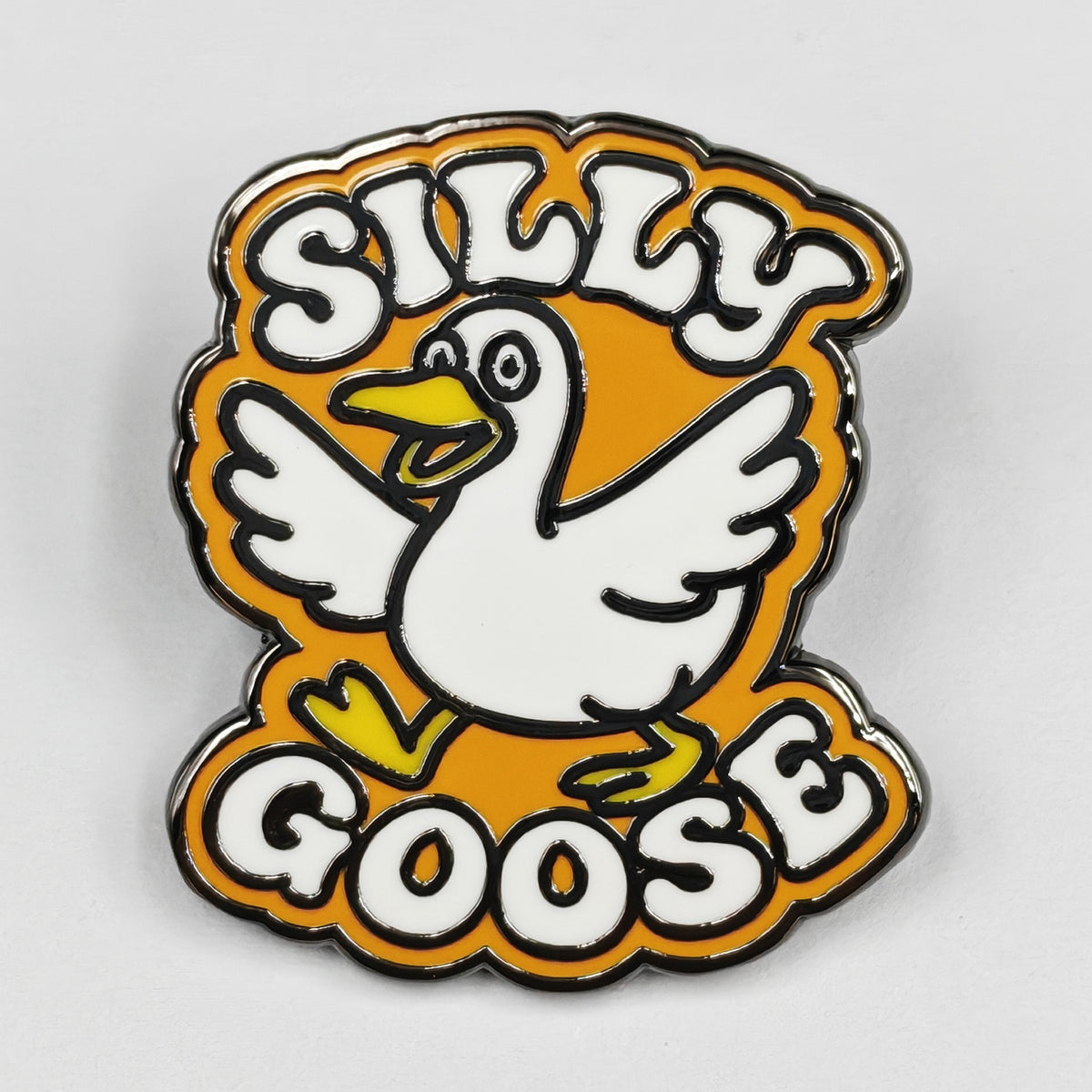 Wholesale ​Silly Goose Enamel Pin - Shady Front