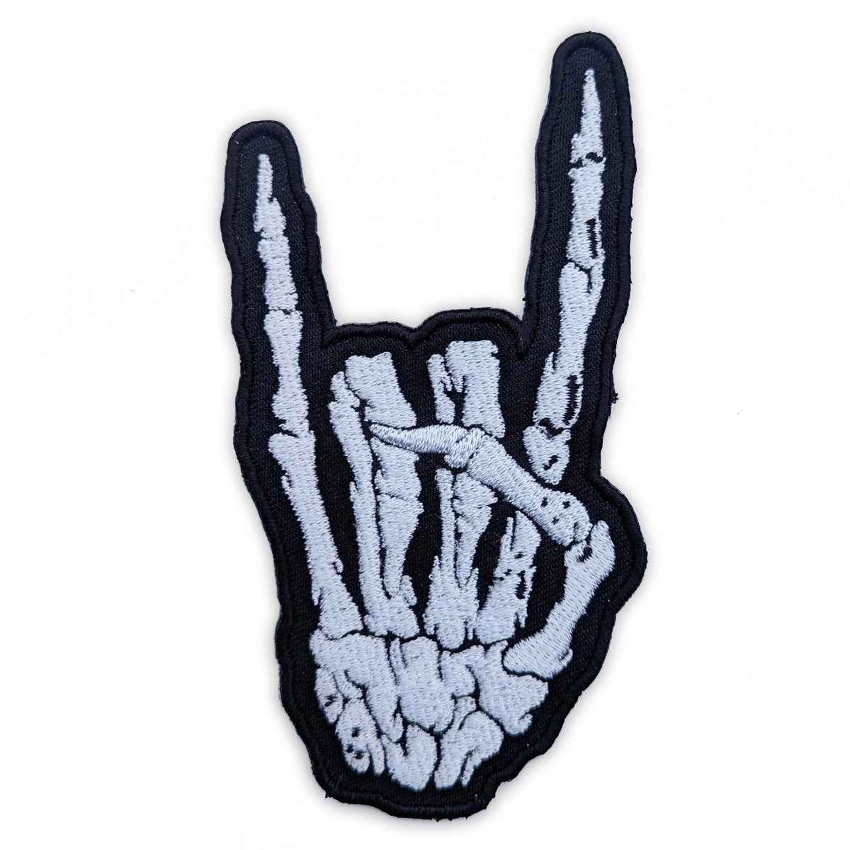 Wholesale ​Skeleton Rock Hand Patch - Shady Front