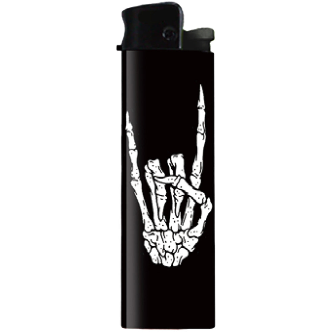 Wholesale ​Skeleton Rock Hand Lighter - Shady Front