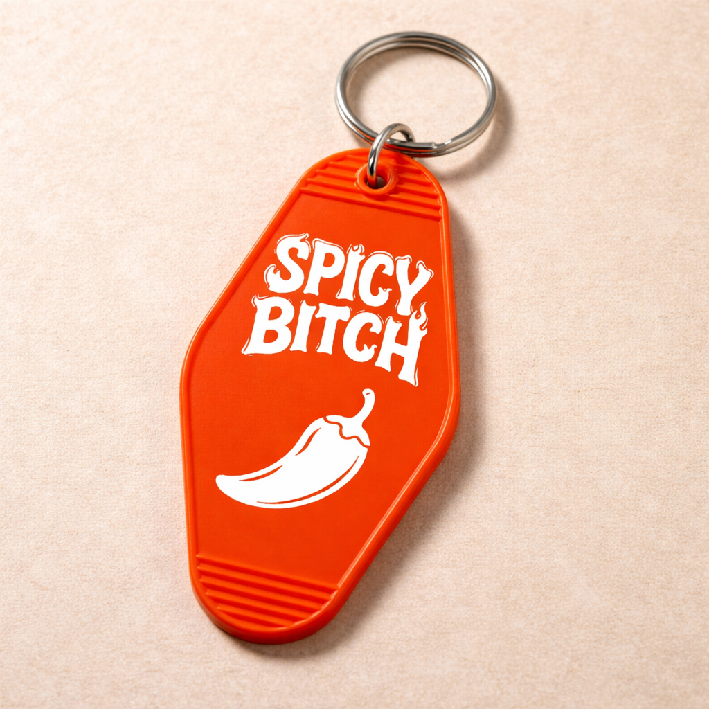 Wholesale ​Spicy B - ch Room Keychain - Shady Front