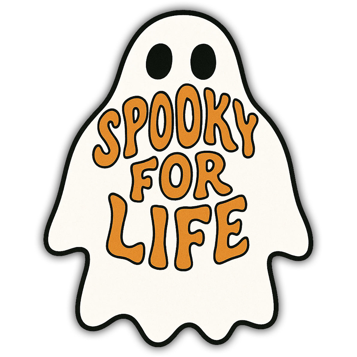 Wholesale ​Spooky for Life Sticker - Shady Front