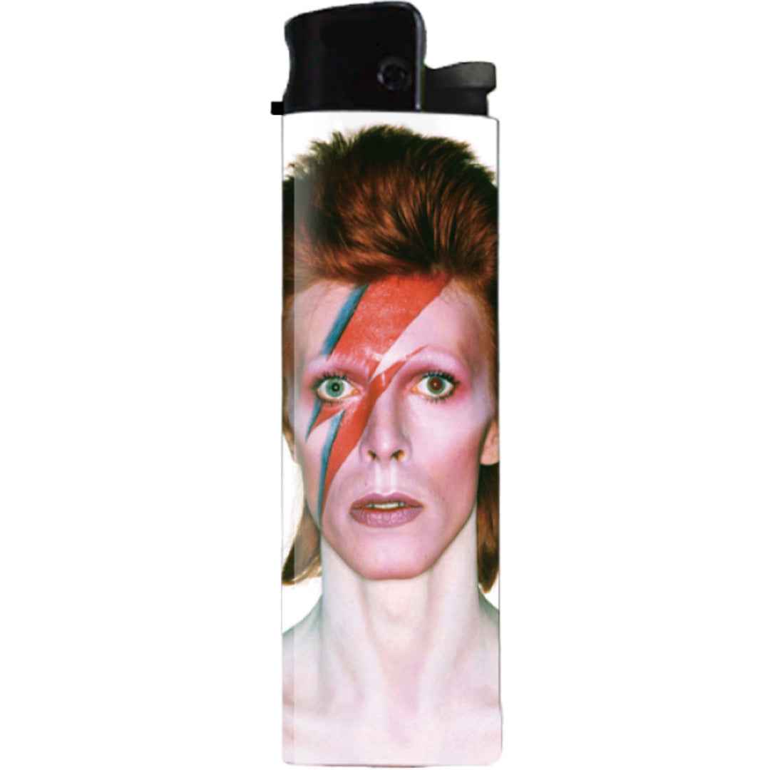 Wholesale ​Stardust Flame Bowie Lighter - Shady Front