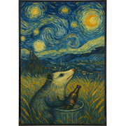 Wholesale ​Starry Night From Another Perspective Original Poster Print - Shady Front