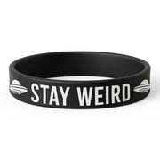Wholesale ​Stay Weird Silicone Wristband - Shady Front