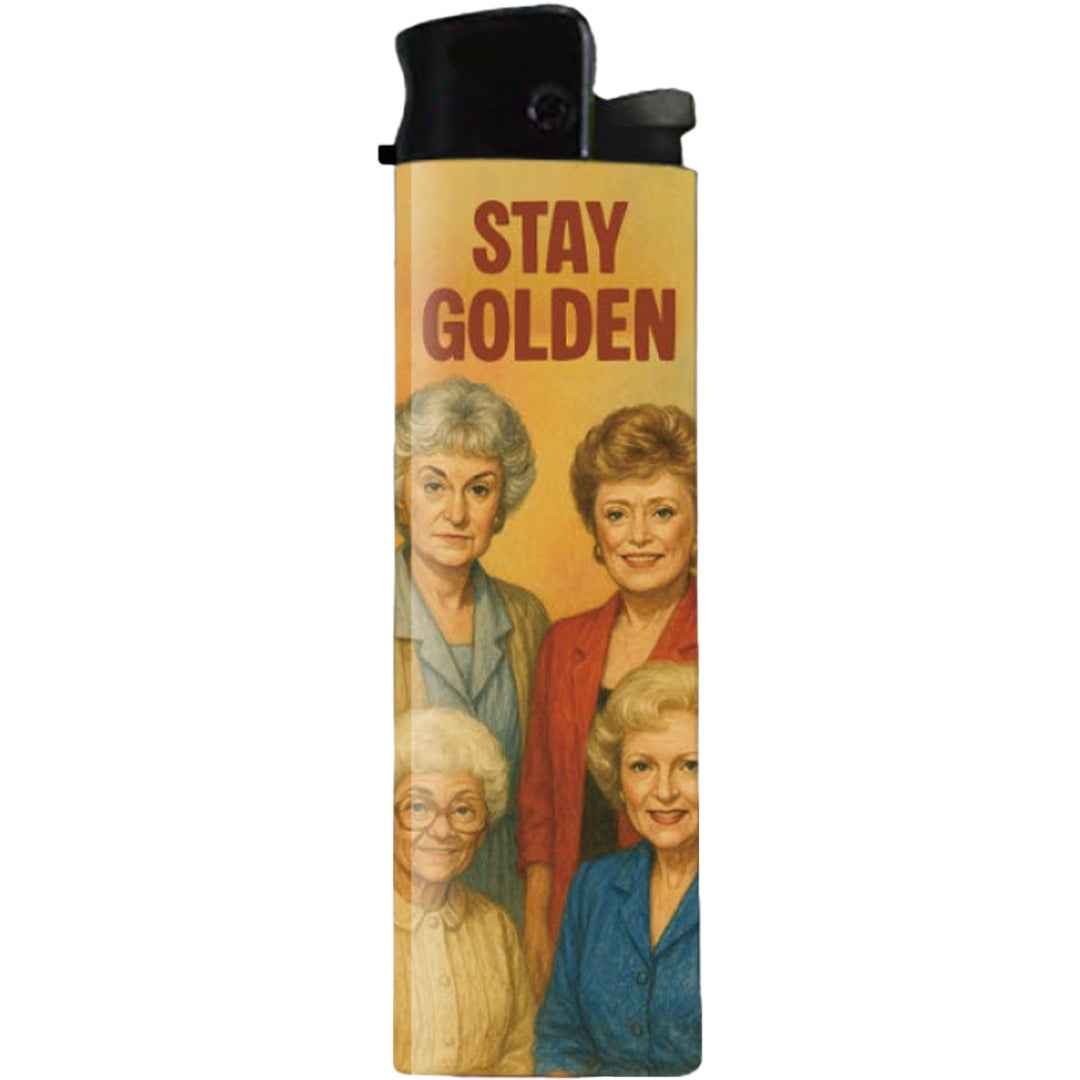 Wholesale ​Stay Golden Lighter - Shady Front