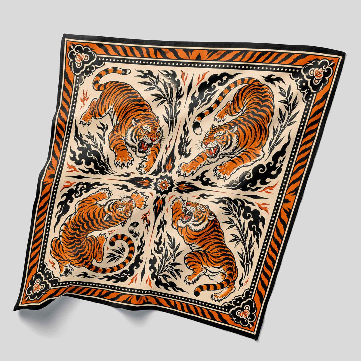 Wholesale ​Striped Ambush Bandana - Shady Front