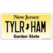 Wholesale ​Taylor Ham License Plate Sticker - Shady Front