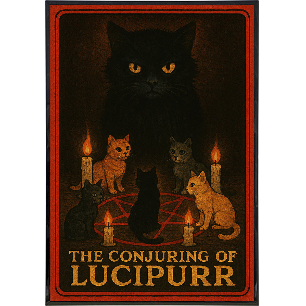 Wholesale ​The Conjuring of Lucipurr Poster Print - Shady Front