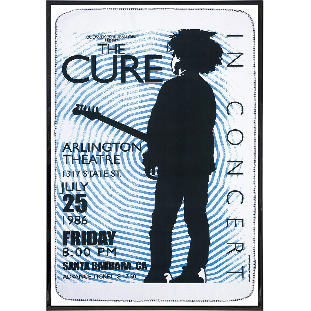 Wholesale ​The Cure 1986 Concert Print - Shady Front