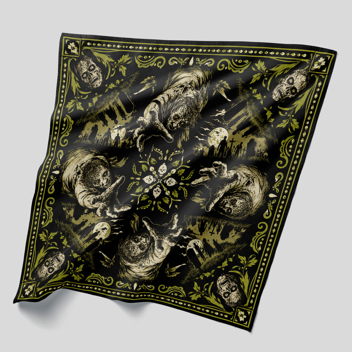 Wholesale ​The Dead Walk Bandana - Shady Front