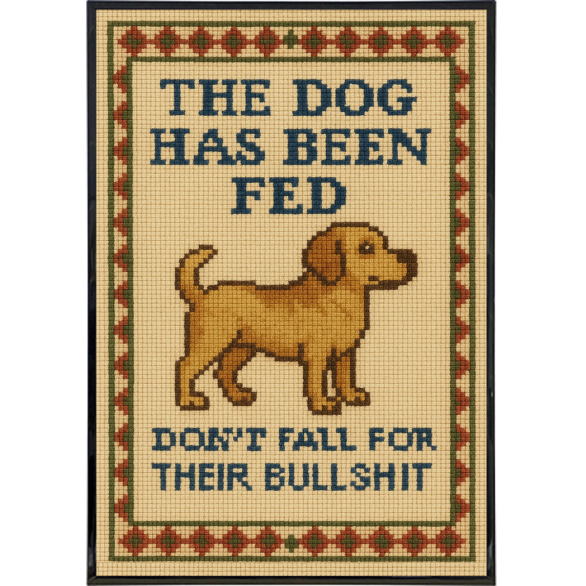 Wholesale ​The Dog Has Been Fed Poster Print - Shady Front