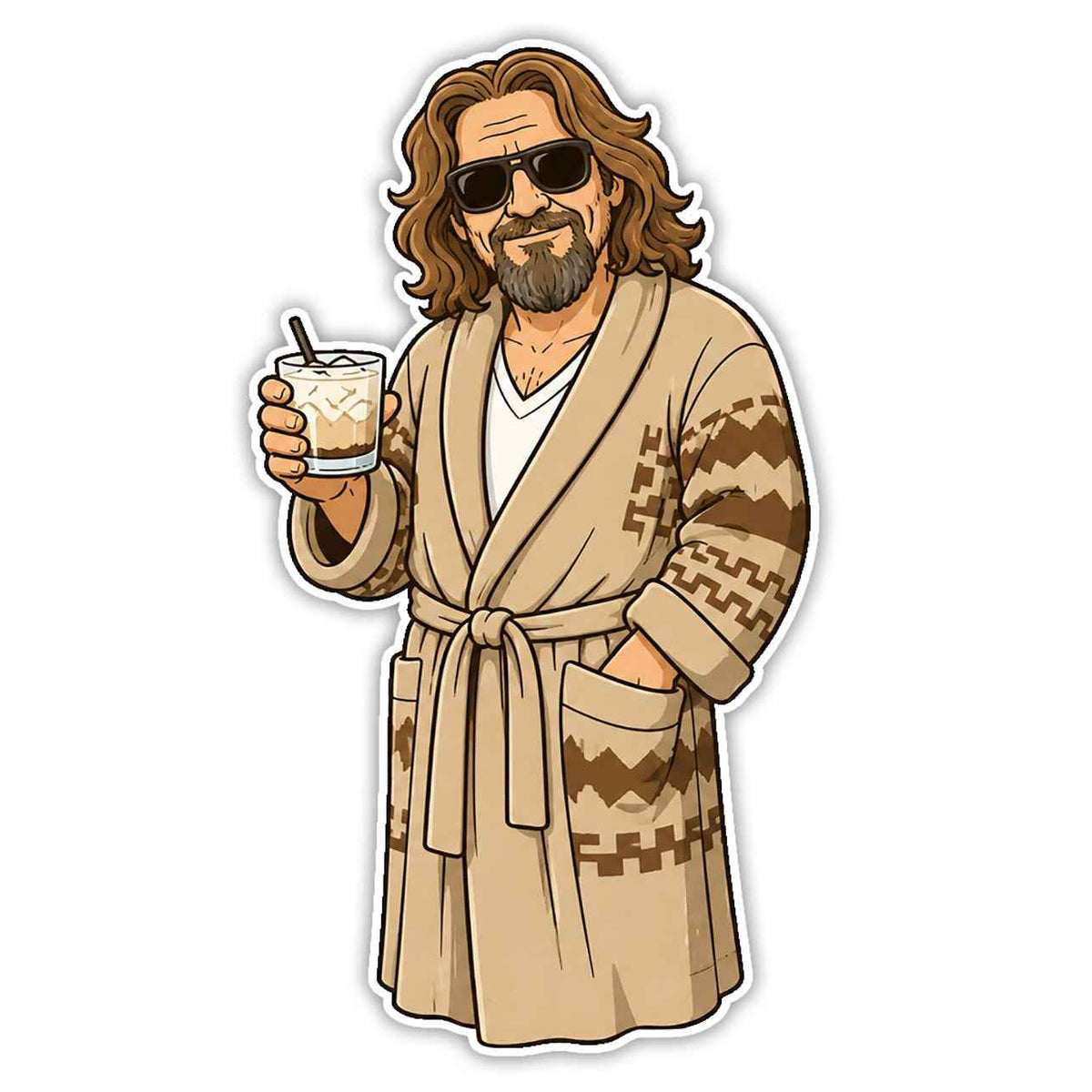 Wholesale ​The Dude Sticker - Shady Front