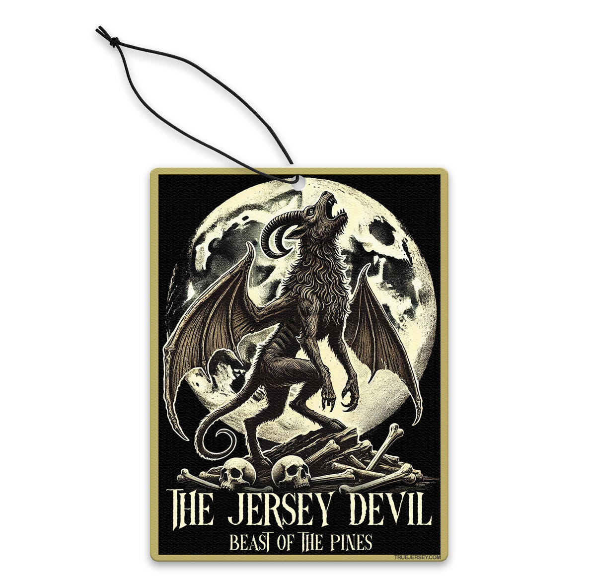 Wholesale ​Jersey Devil Beast of the Pines Air Freshener - Shady Front