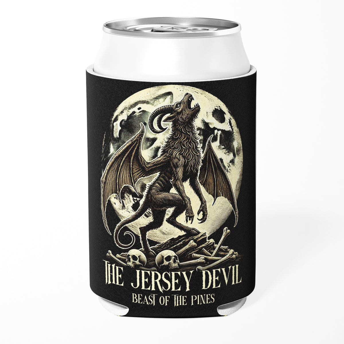 Wholesale ​Jersey Devil Beast of the Pines Can Cooler - Shady Front