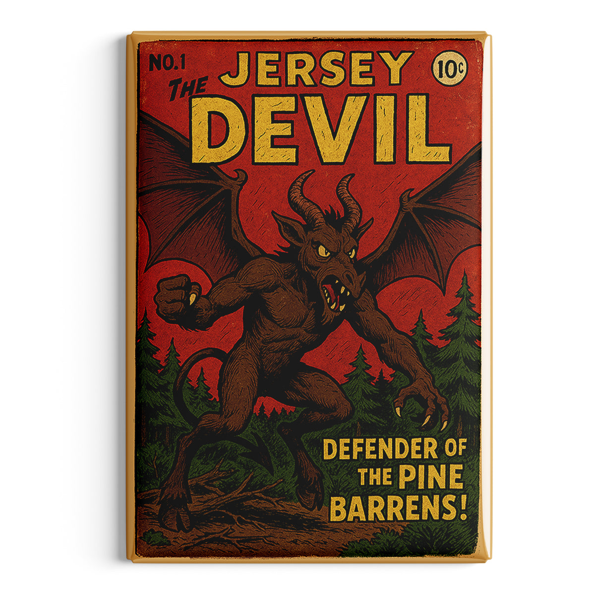 Wholesale Jersey Devil Number One Fridge Magnet - Shady Front