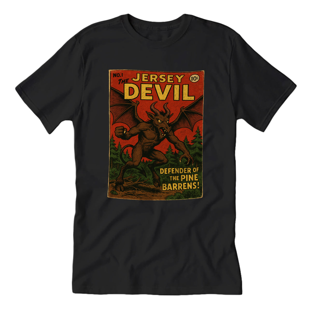 Wholesale ​The Jersey Devil Number One T-Shirt - Shady Front