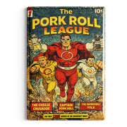 Pork Roll League Fridge Magnet