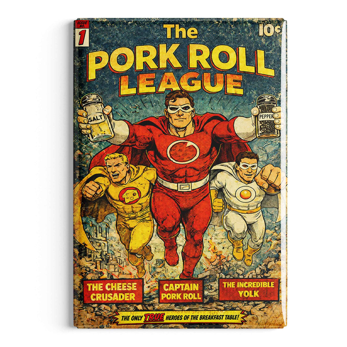 Pork Roll League Fridge Magnet