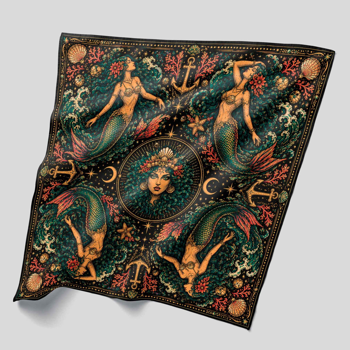 Wholesale ​The Siren's Call Bandana - Shady Front