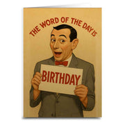 Wholesale ​The Word of the Day is Birthday Card - Shady Front