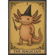 Wholesale ​The Axolotl Magician Tarot Card Original Poster Print - Shady Front