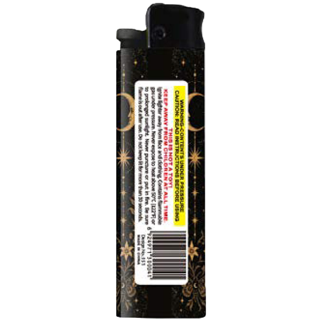 Wholesale Cat Lady Tarot Card Lighter Back View - Shady Front
