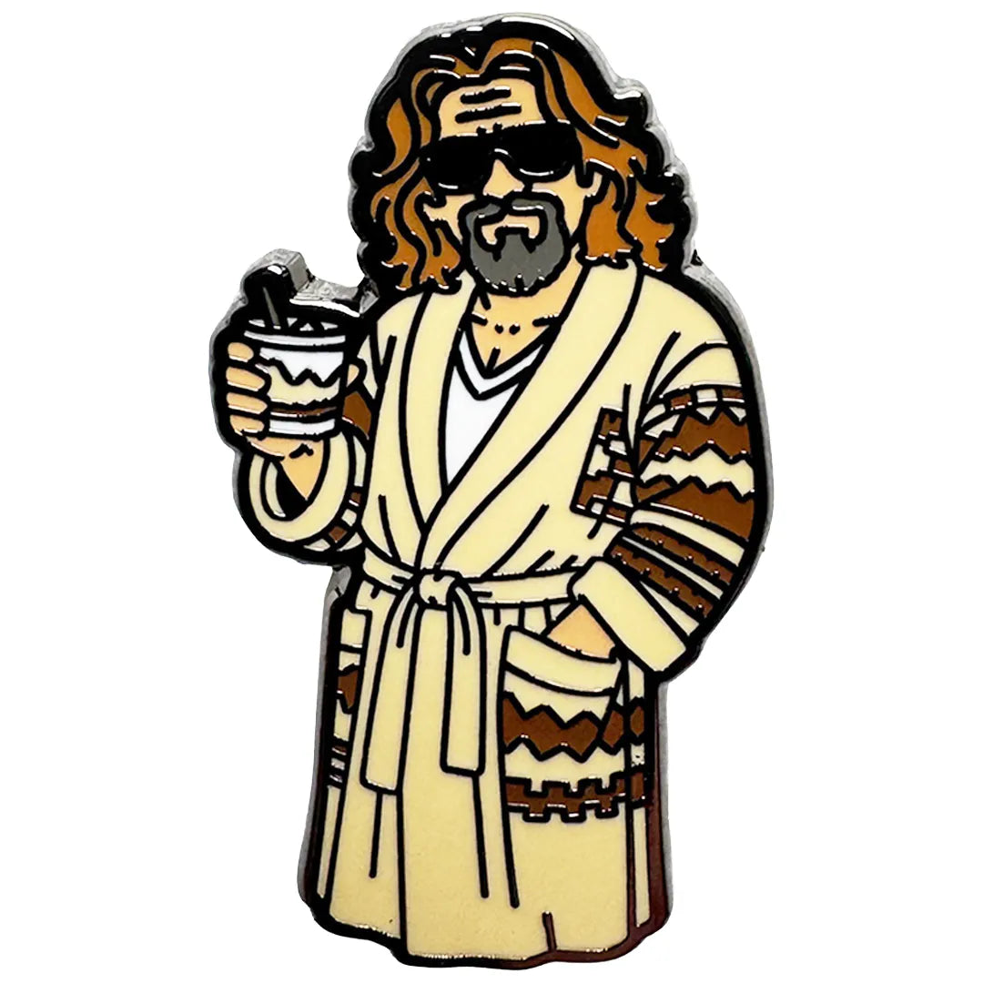 Wholesale ​The Dude Enamel Pin - Shady Front