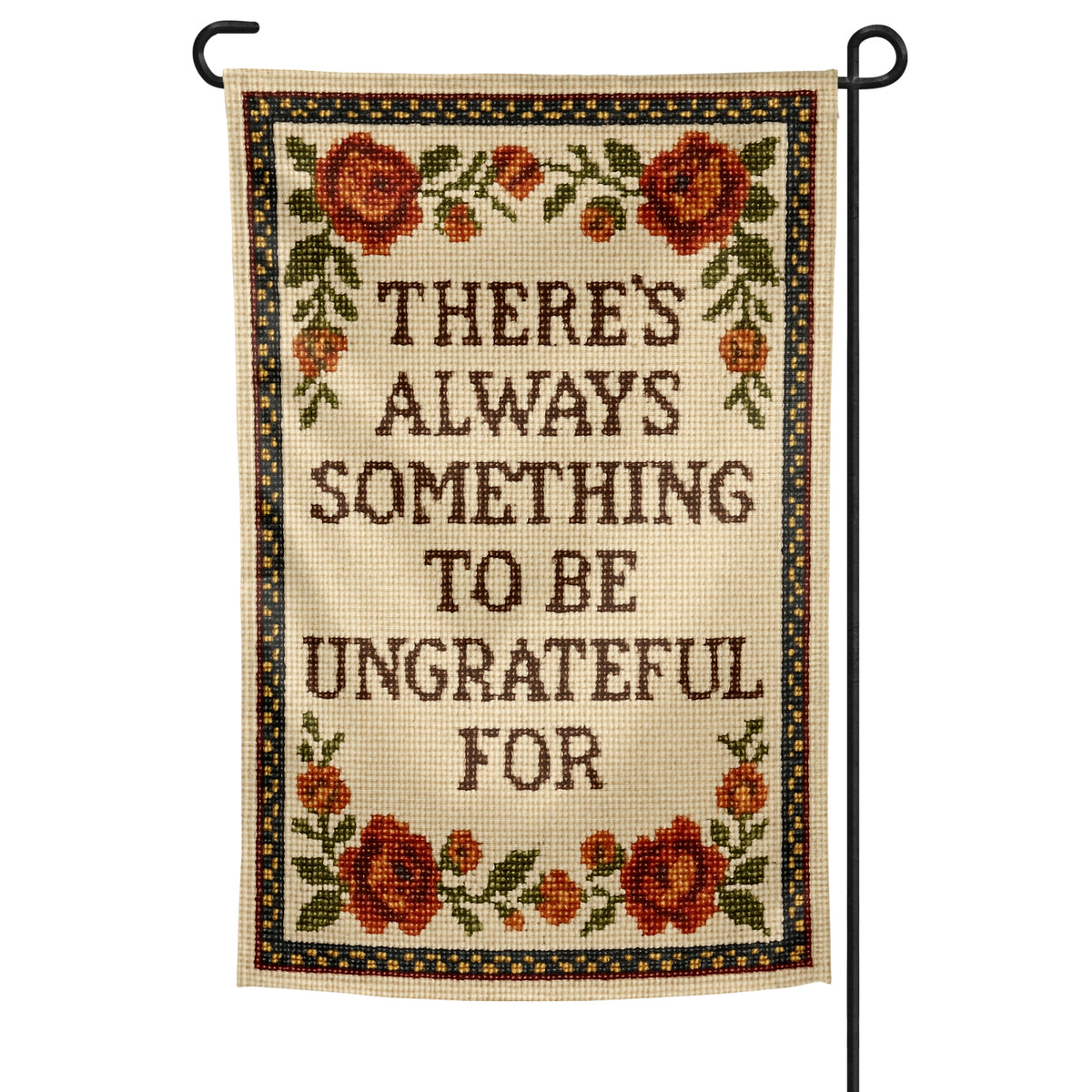 Wholesale ​There's Always Something to Be Ungrateful For Garden Flag - Shady Front