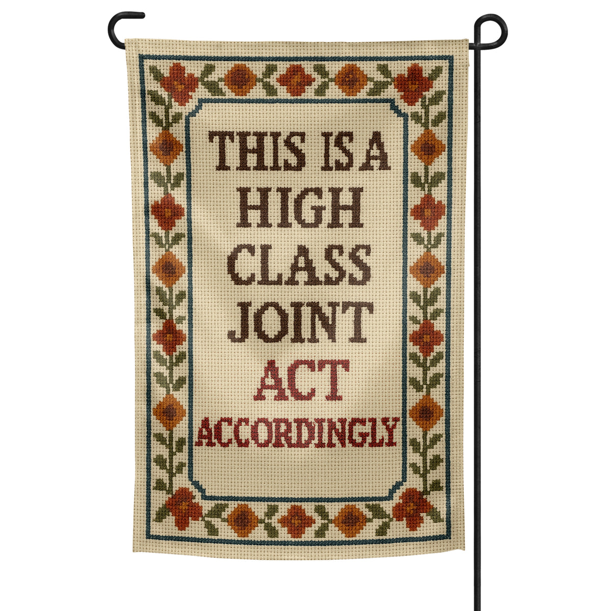 Wholesale ​This is a High Class Joint Garden Flag - Shady Front